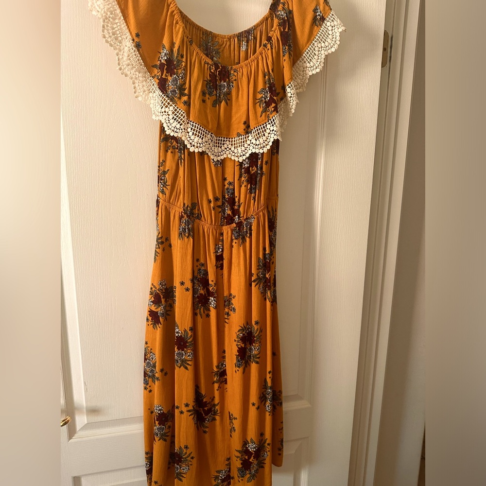 Off the shoulder dress